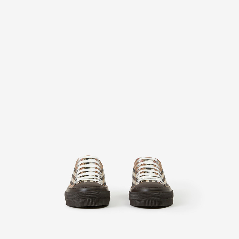 Burberry Vintage Check Cotton Sneakers outlook