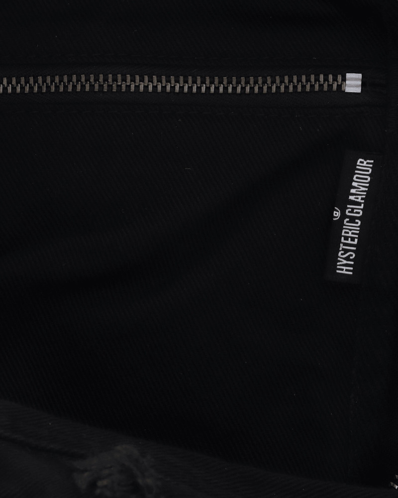 Studs Belt Shoulder Bag Black 7