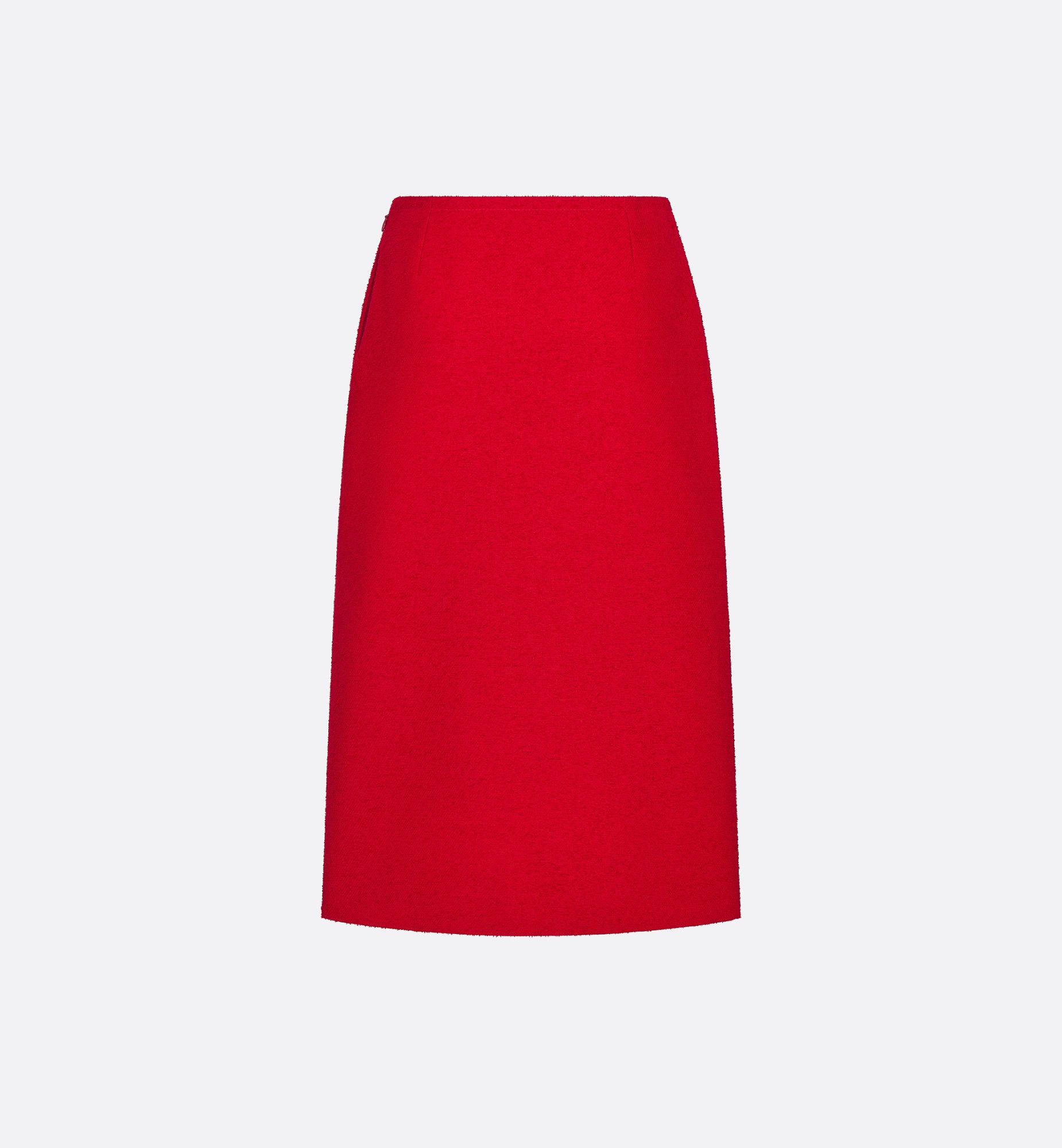 Mid-Length Straight-Cut Skirt - 6