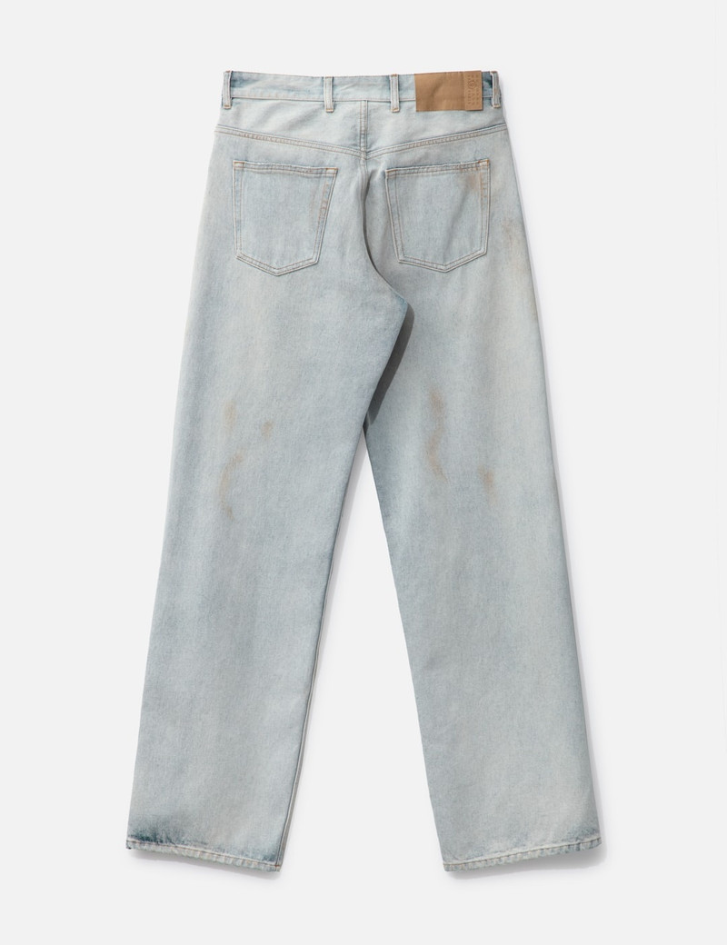 DISTRESSED DENIM JEANS 2