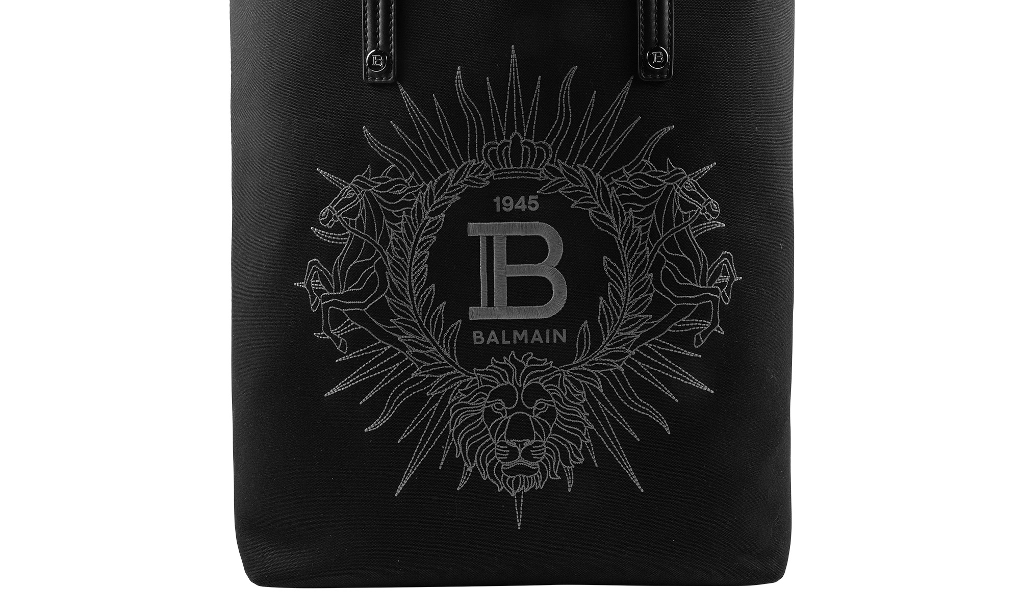 Varsity Embroidered-Logo Tote Bag - 2