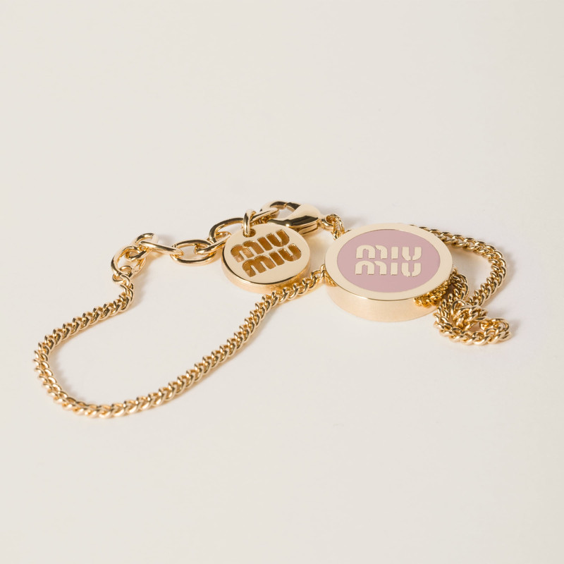 Miu Miu Enameled metal bracelet outlook