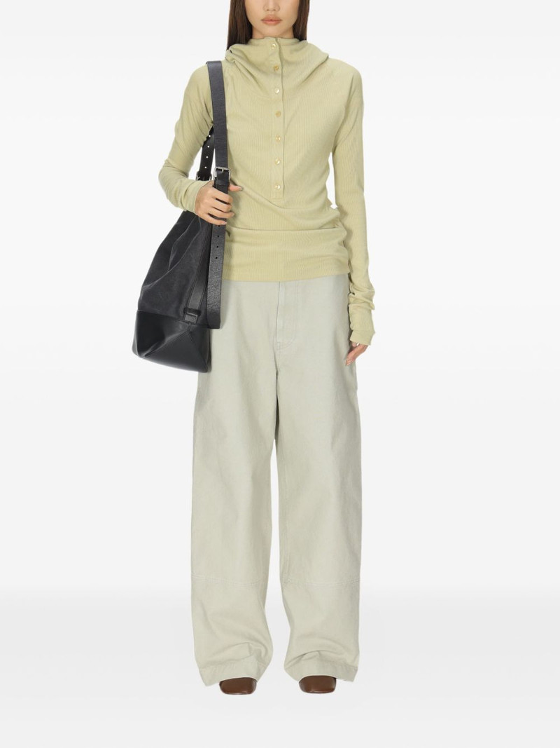 LOW CLASSIC button-up hoodie outlook