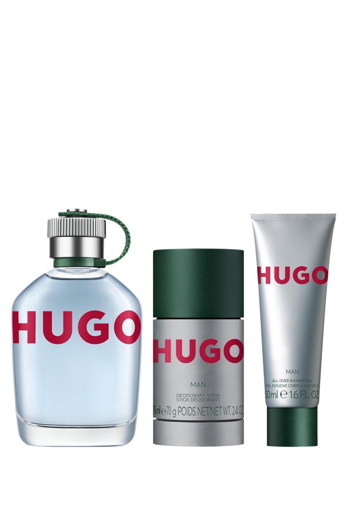 HUGO MAN EAU DE TOILETTE 125ML GIFT SET - 2