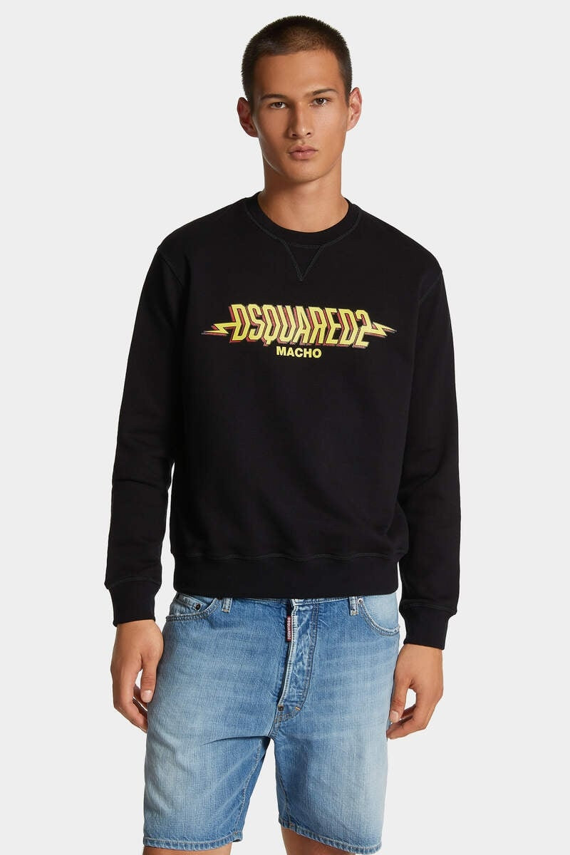 WASH COOL FIT CREWNECK MACHO SWEATSHIRT 3