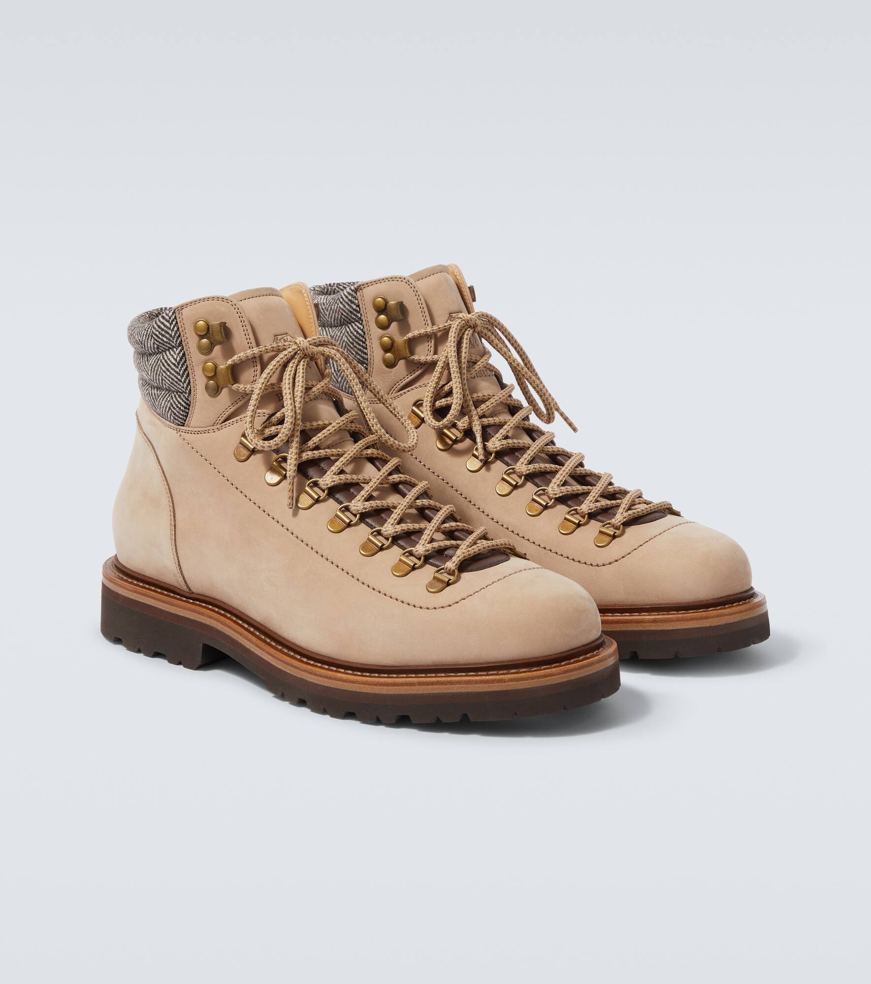 Leather hiking boots - 5