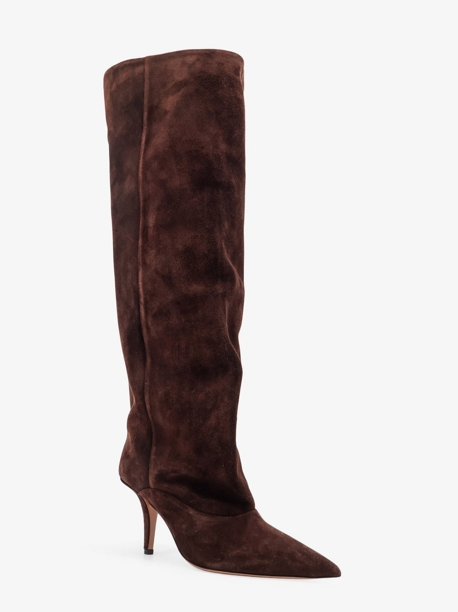 Paris Texas Ines Reverse Suede Boots - 2
