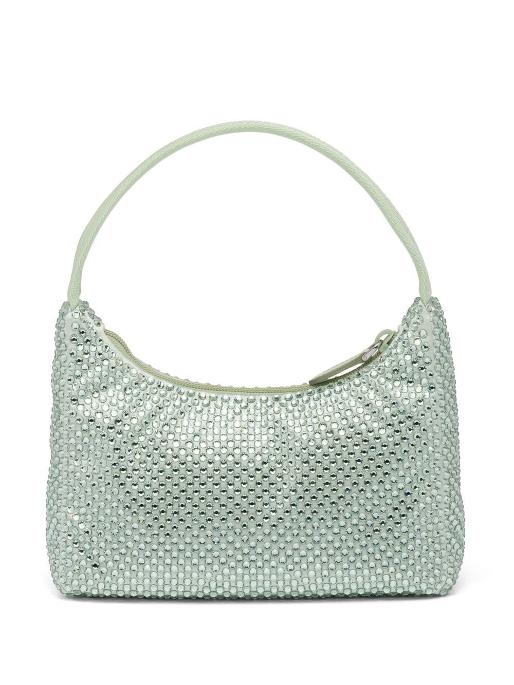 Re-Edition 2000 crystal-embellished shoulder bag - 2