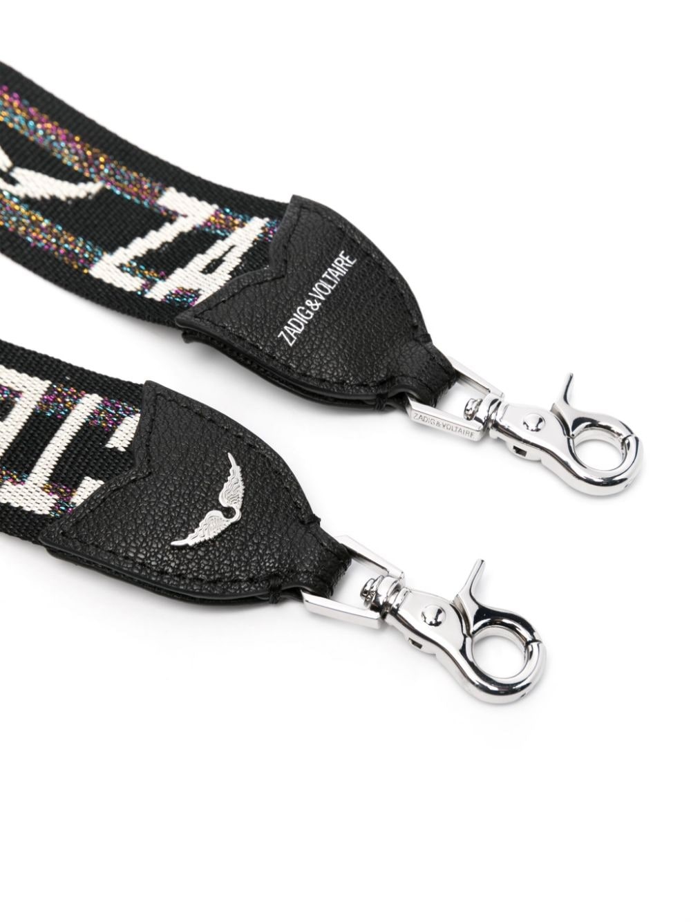 logo-jacquard shoulder strap - 2