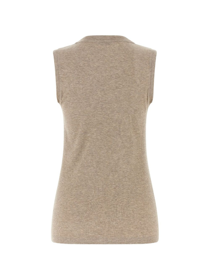 PESERICO Punto Luce ribbed crew neck top outlook