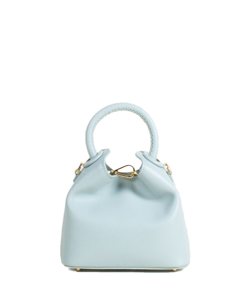 Madeleine Leather Seafoam 1