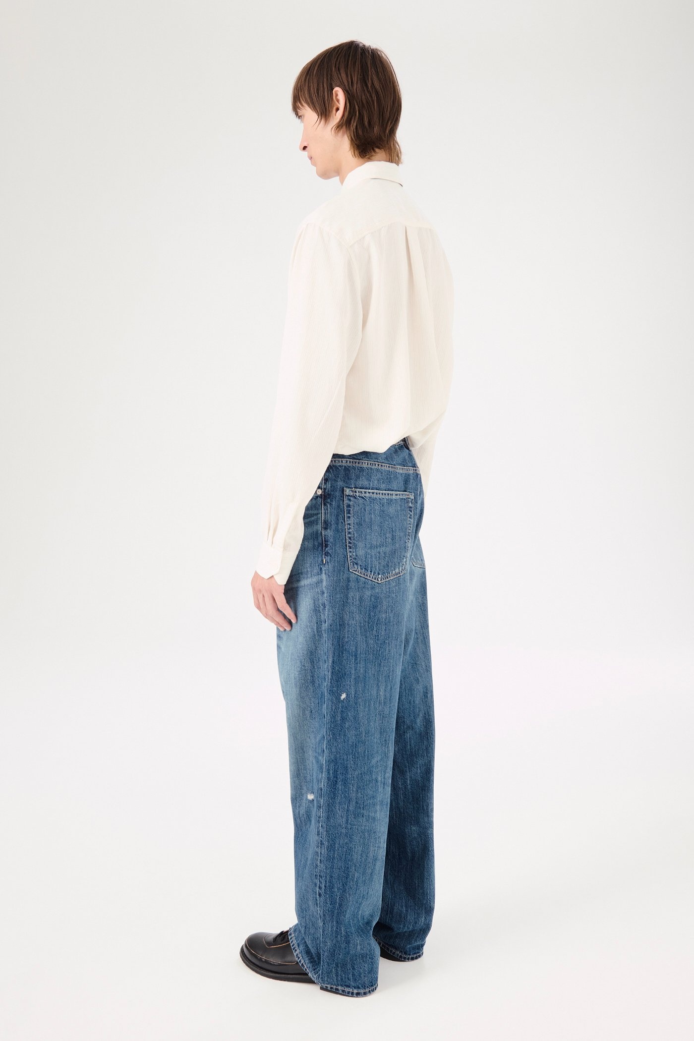 Vast Cut Vintage Rubber Repair Denim - 5