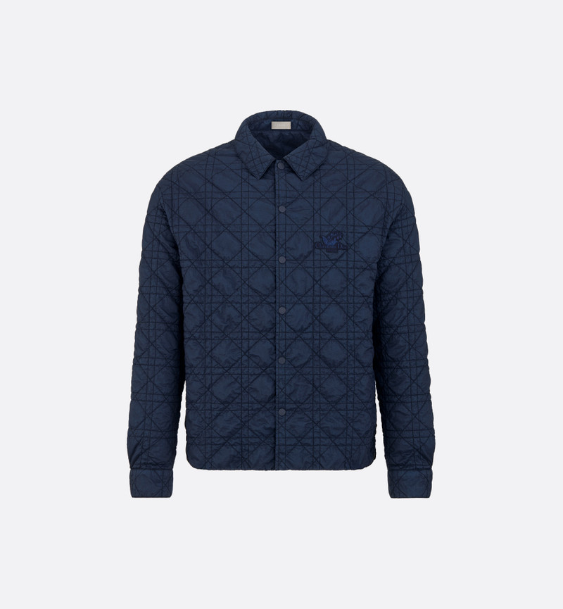 Overshirt with Christian Dior Couture Lily of the Valley Embroidery 1