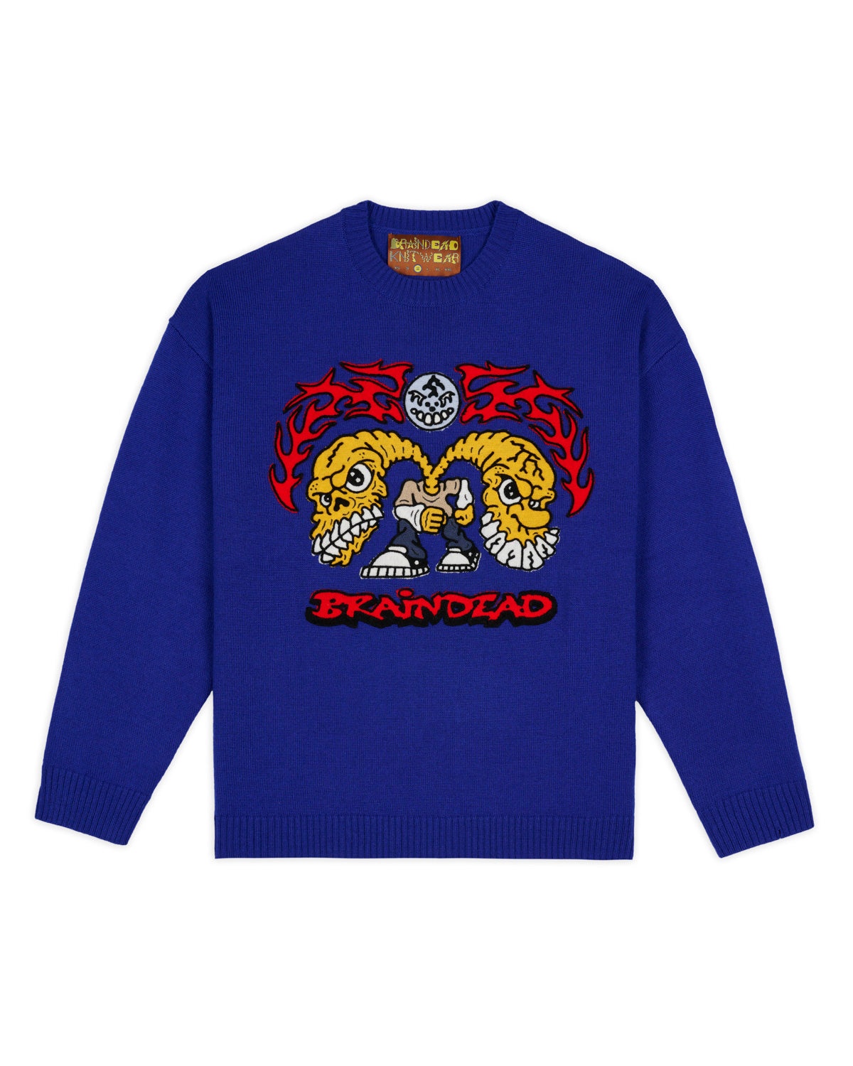 Bonecrusher Sweater - Navy - 1