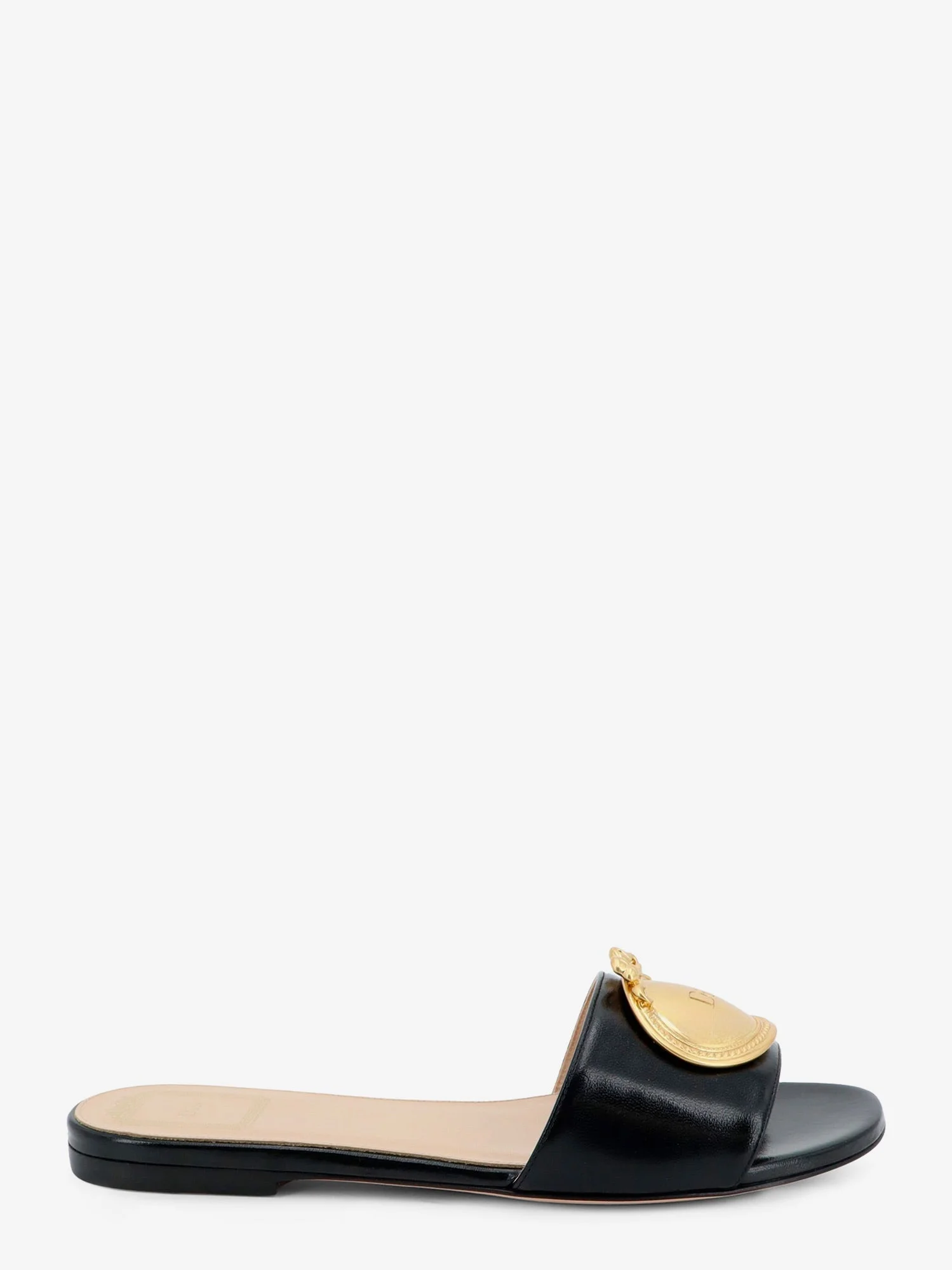 Dior Dior Medaillon Leather Sandals - 1