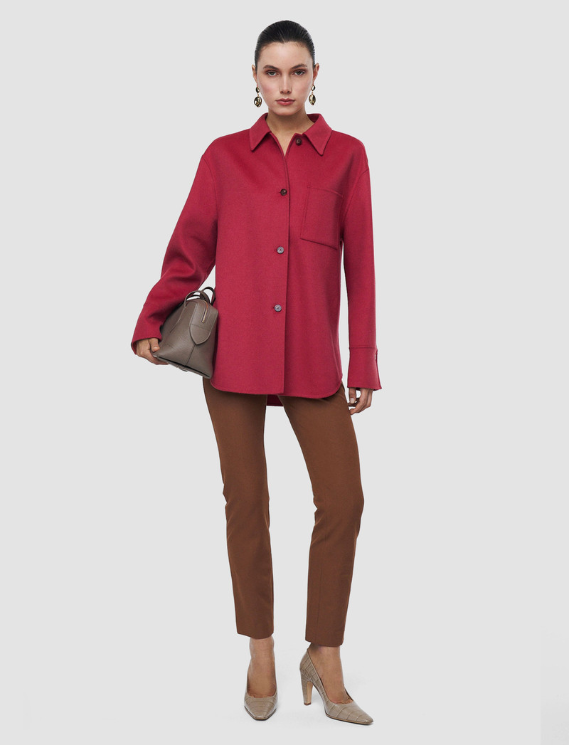 JOSEPH Wada Double Face Cashmere Overshirt outlook