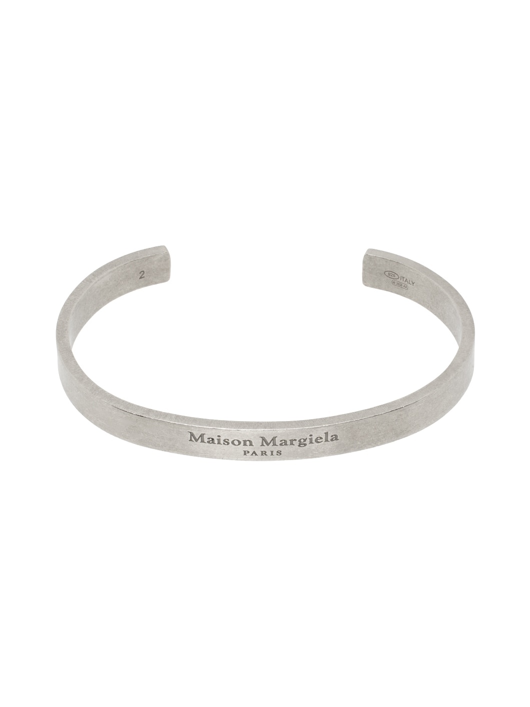 Silver Logo Bracelet - 1