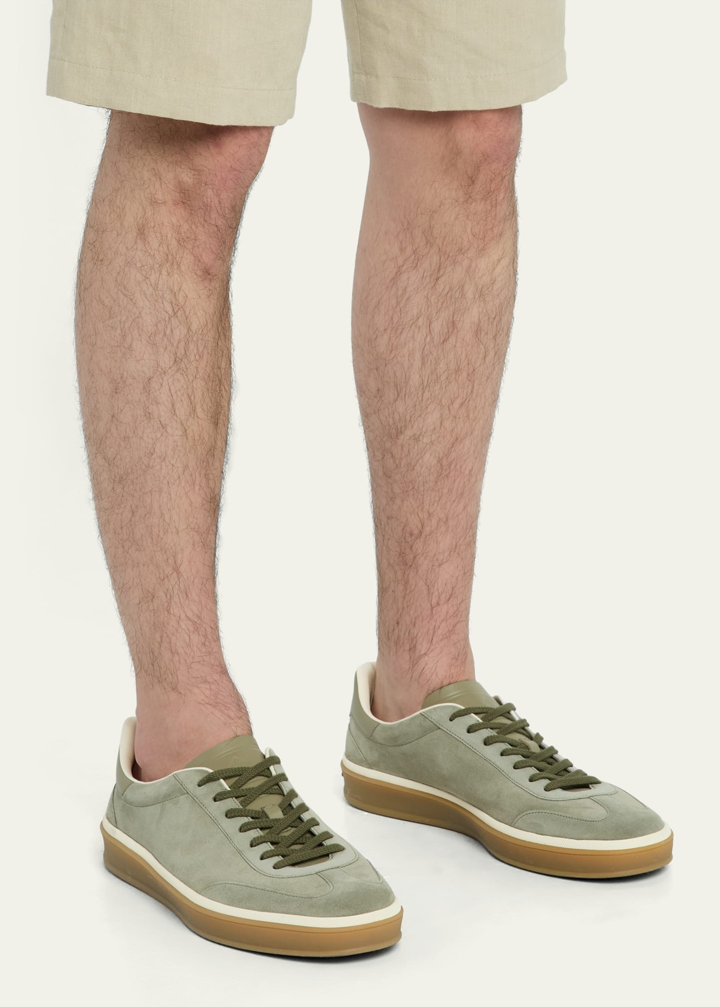 Men's Tennis Walk Suede Low-Top Sneakers - 2