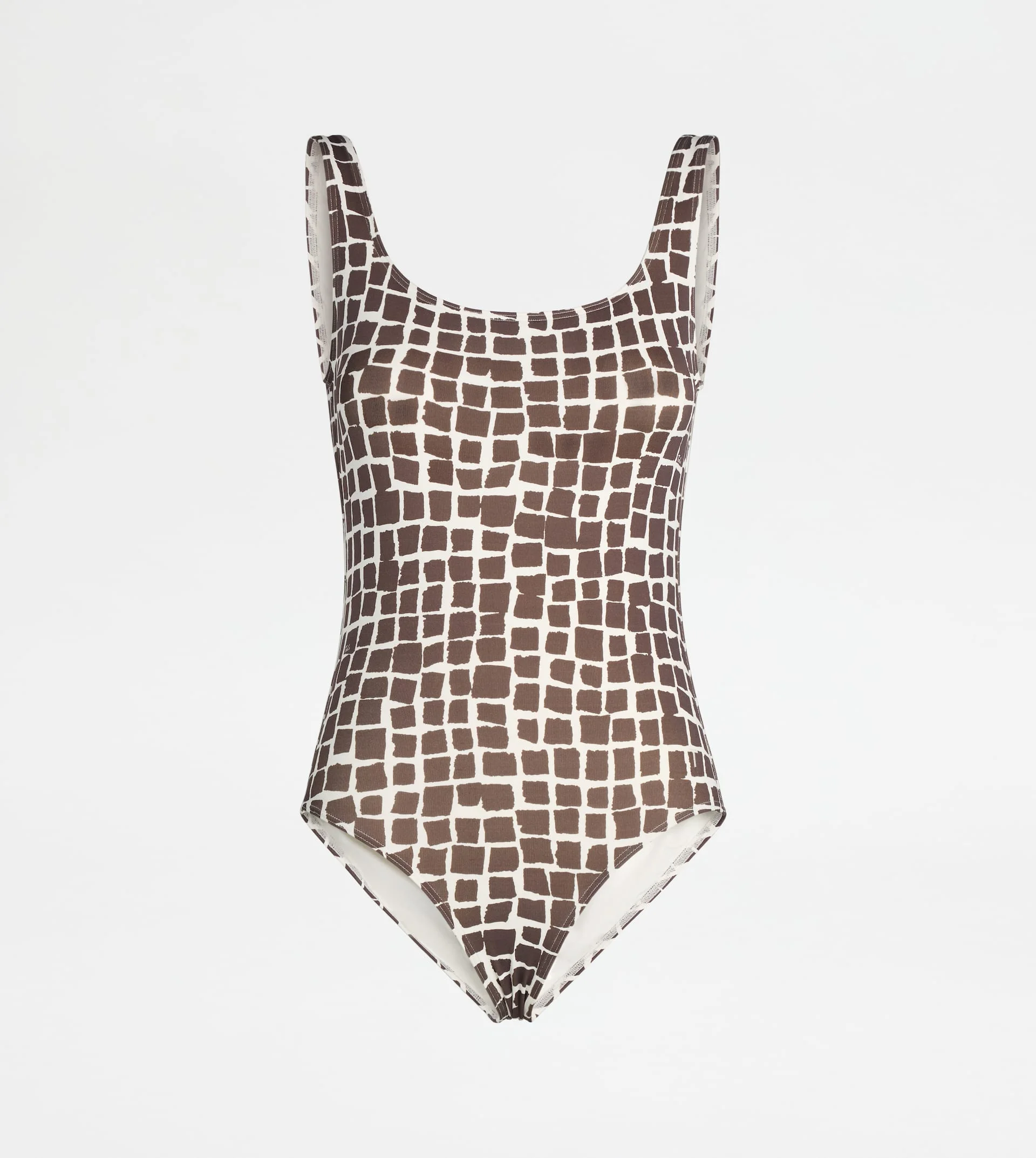 SWIM SUIT - WHITE, BLACK - 1