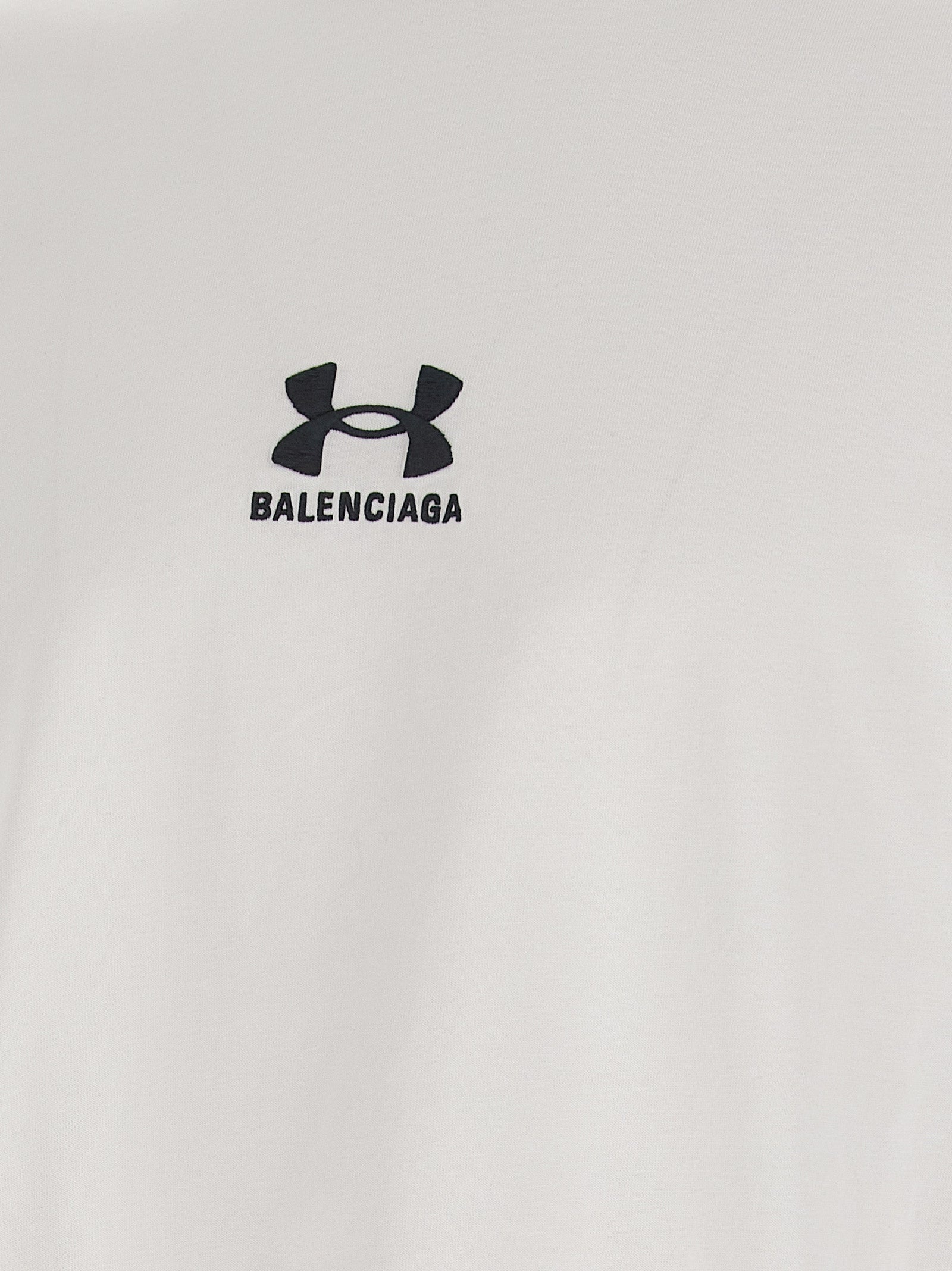 BALENCIAGA x UNDER ARMOUR メンズ Tシャツ 787349TRVB79081 Balenciaga x Under Armour T-shirt Oversized Fit 'Black White