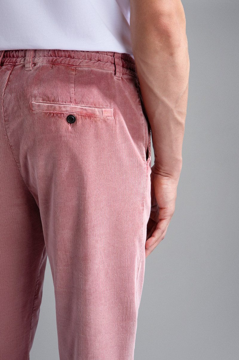 VELVET CHINO TROUSERS 4