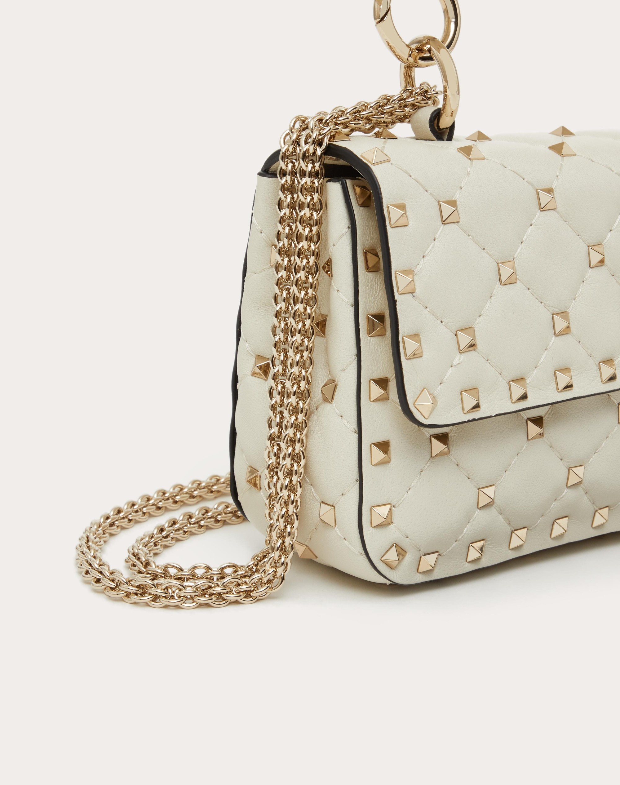 SMALL NAPPA ROCKSTUD SPIKE BAG - 5