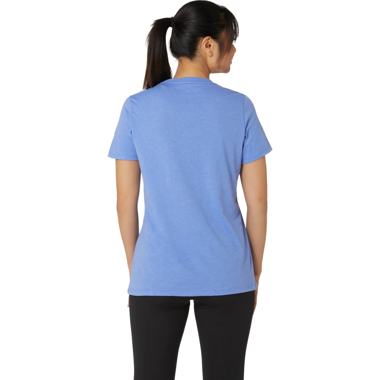 WOMEN'S ASICS FLORAL SLOGAN SHORT SLEEVE TEE - 2