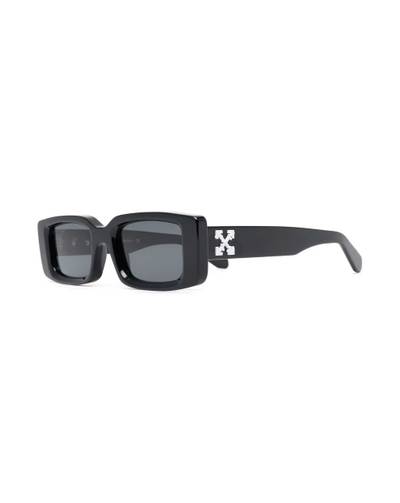 Off-White Arthur rectangle-frame sunglasses outlook