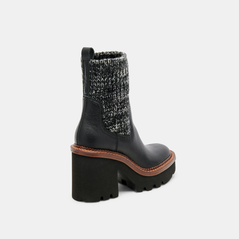 DRAGO BOOTS BLACK LEATHER 3