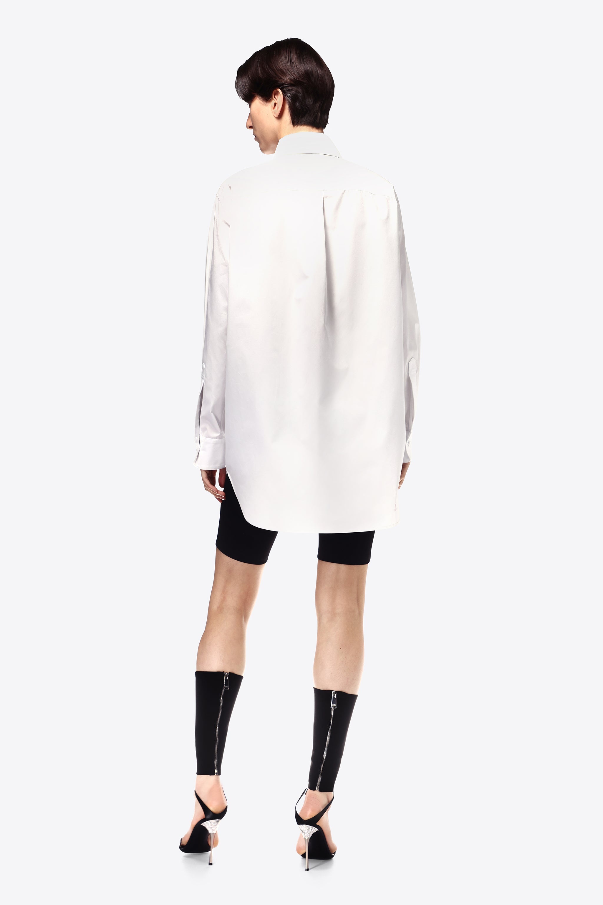 HEART BIB TUXEDO SHIRT - 3
