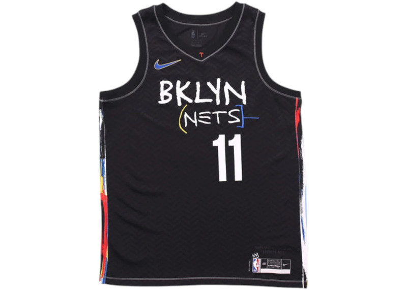 Nike NBA Brooklyn Nets Kyrie Irving City Edition Jersey Black - 1