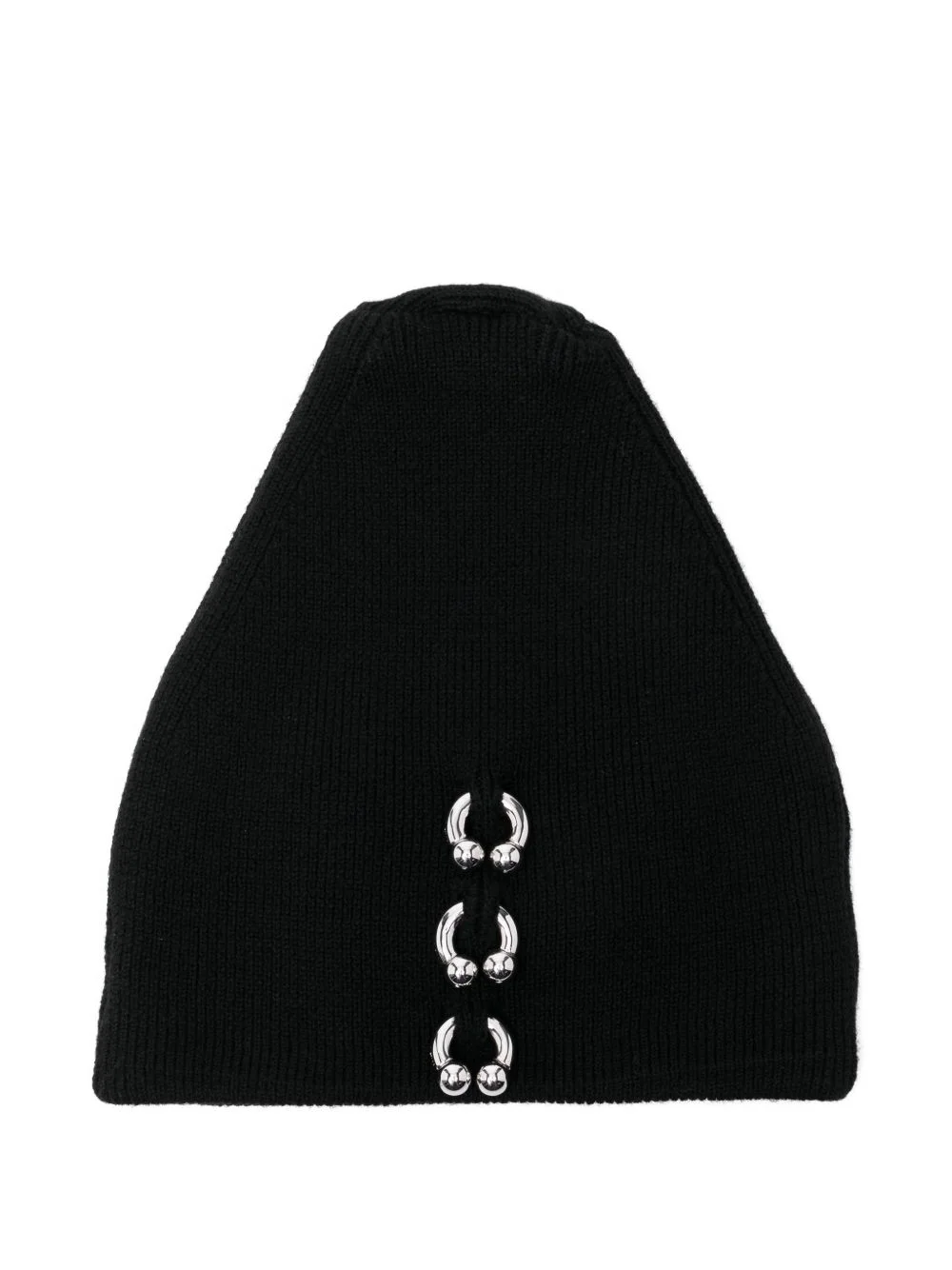 chain-detail beanie - 1