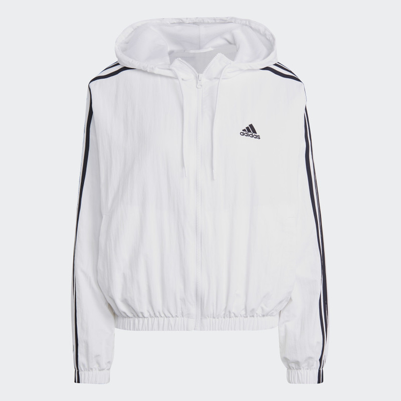 Essentials 3-Stripes Woven Windbreaker - 1