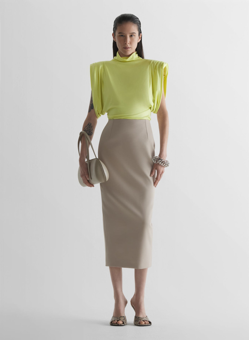 MUGLER Jersey frame top outlook