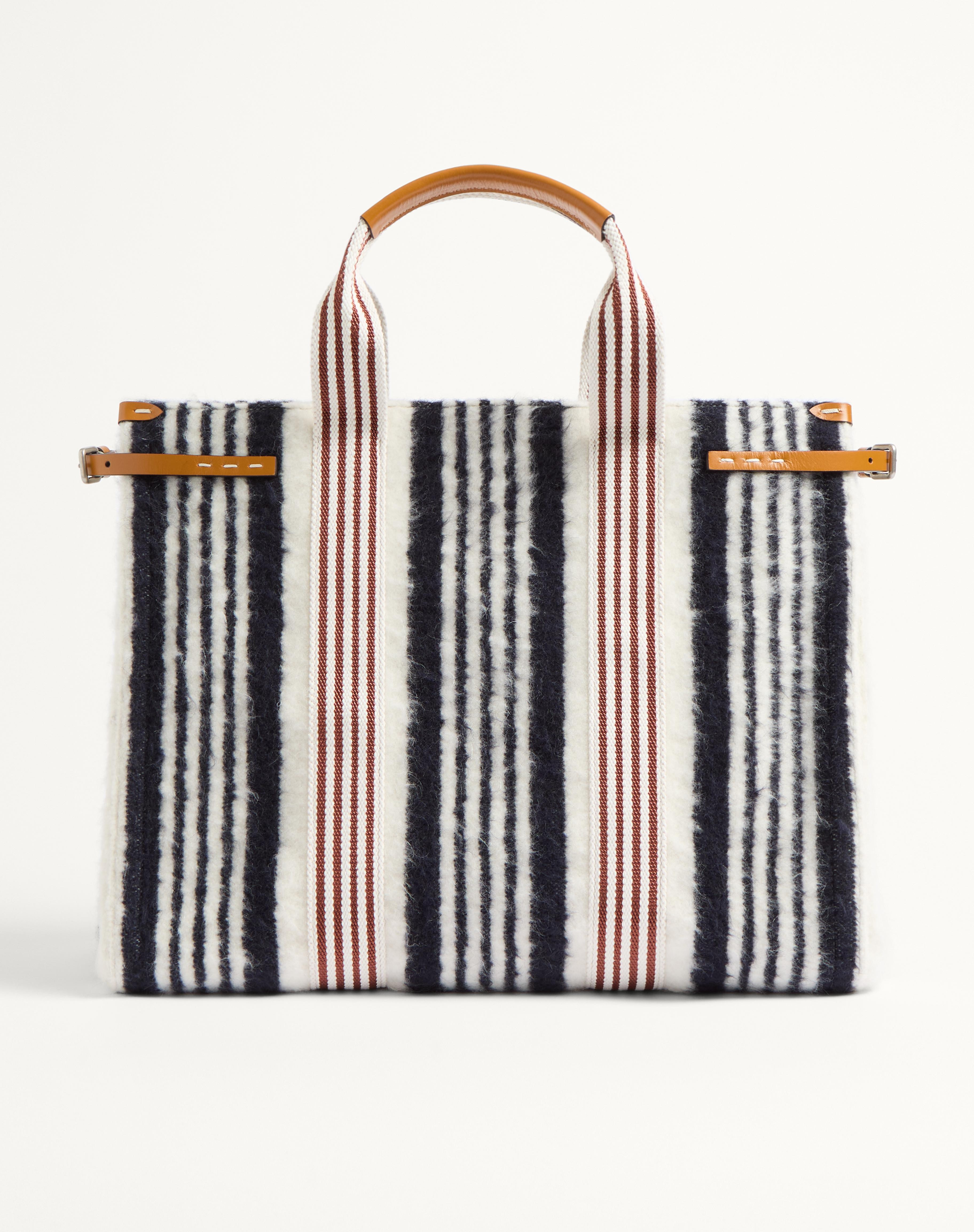 VALENTINO GARAVANI ANTIBES WOOL HANDBAG - 4