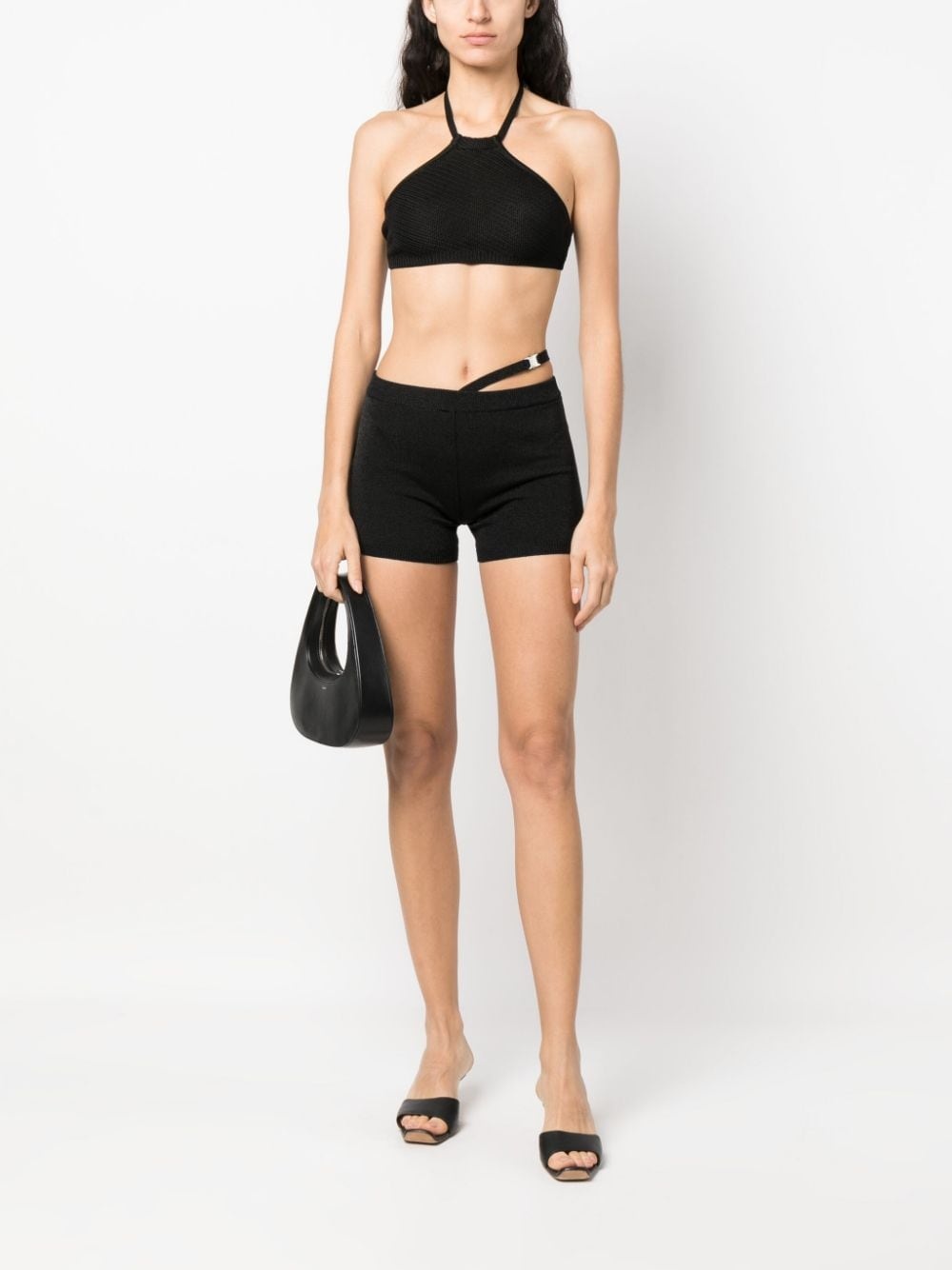 knitted buckle top - 2