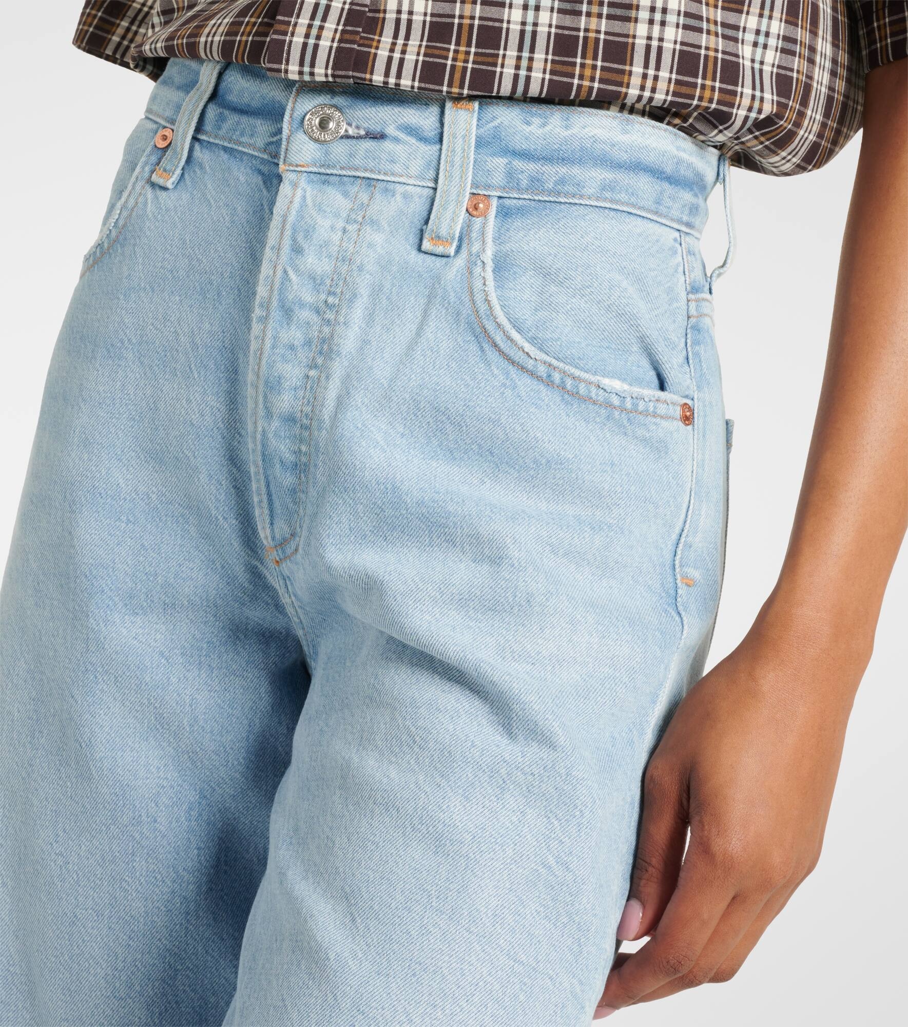 Annina high-rise wide-leg jeans - 4