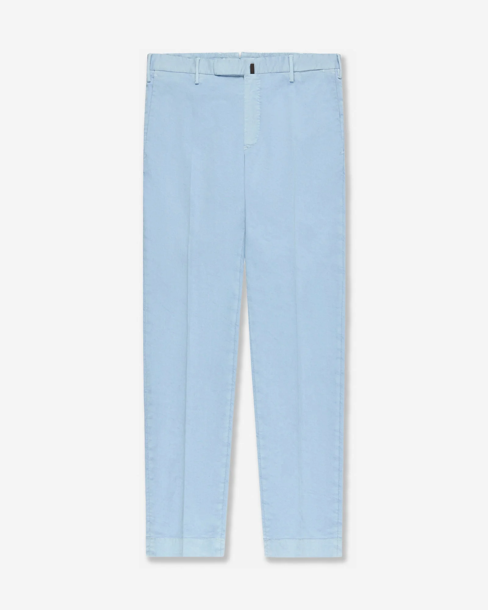 Slim fit organic cotton trousers - 1