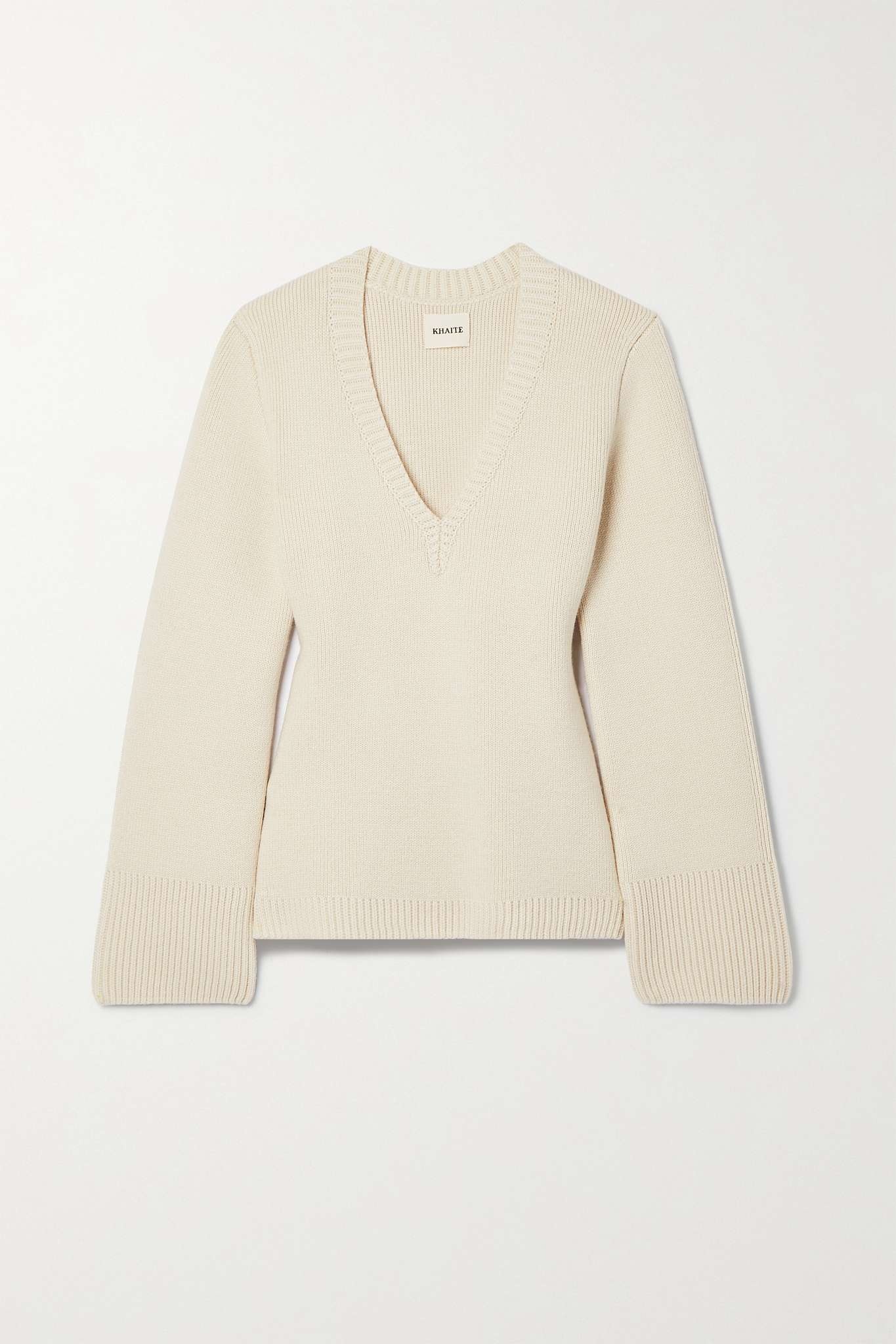 Claudia cashmere-blend sweater - 1