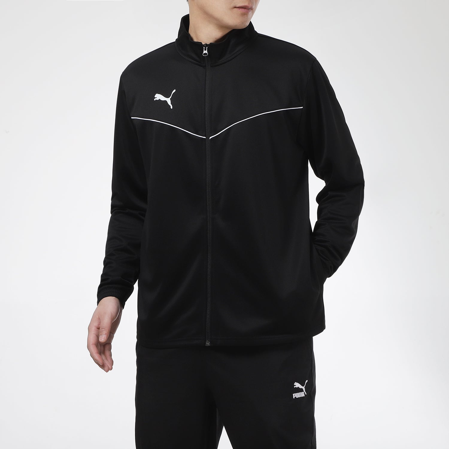 PUMA Team Rise Jacket 'Black' 657392-03 - 4