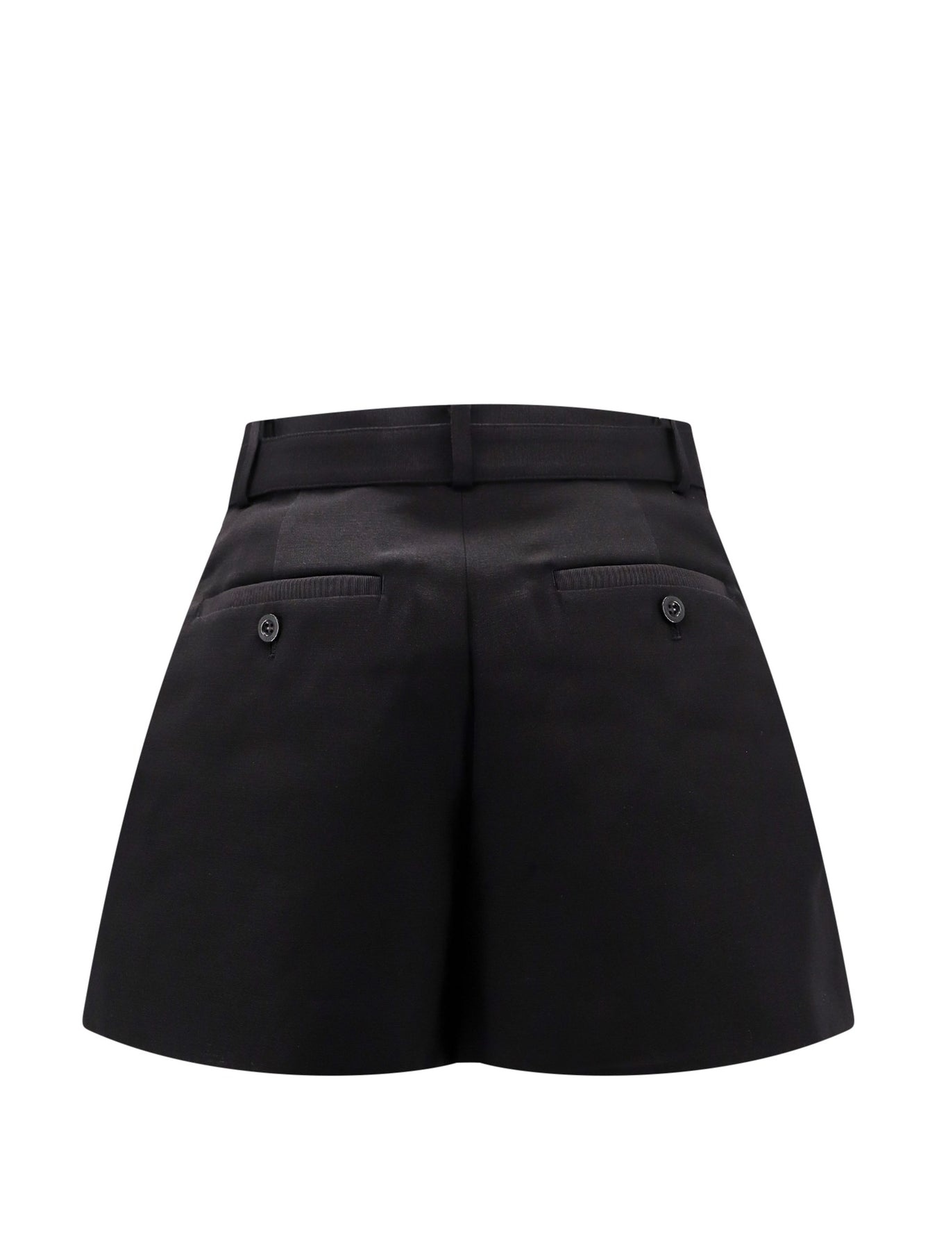 Cotton shorts with silk profiles - 2