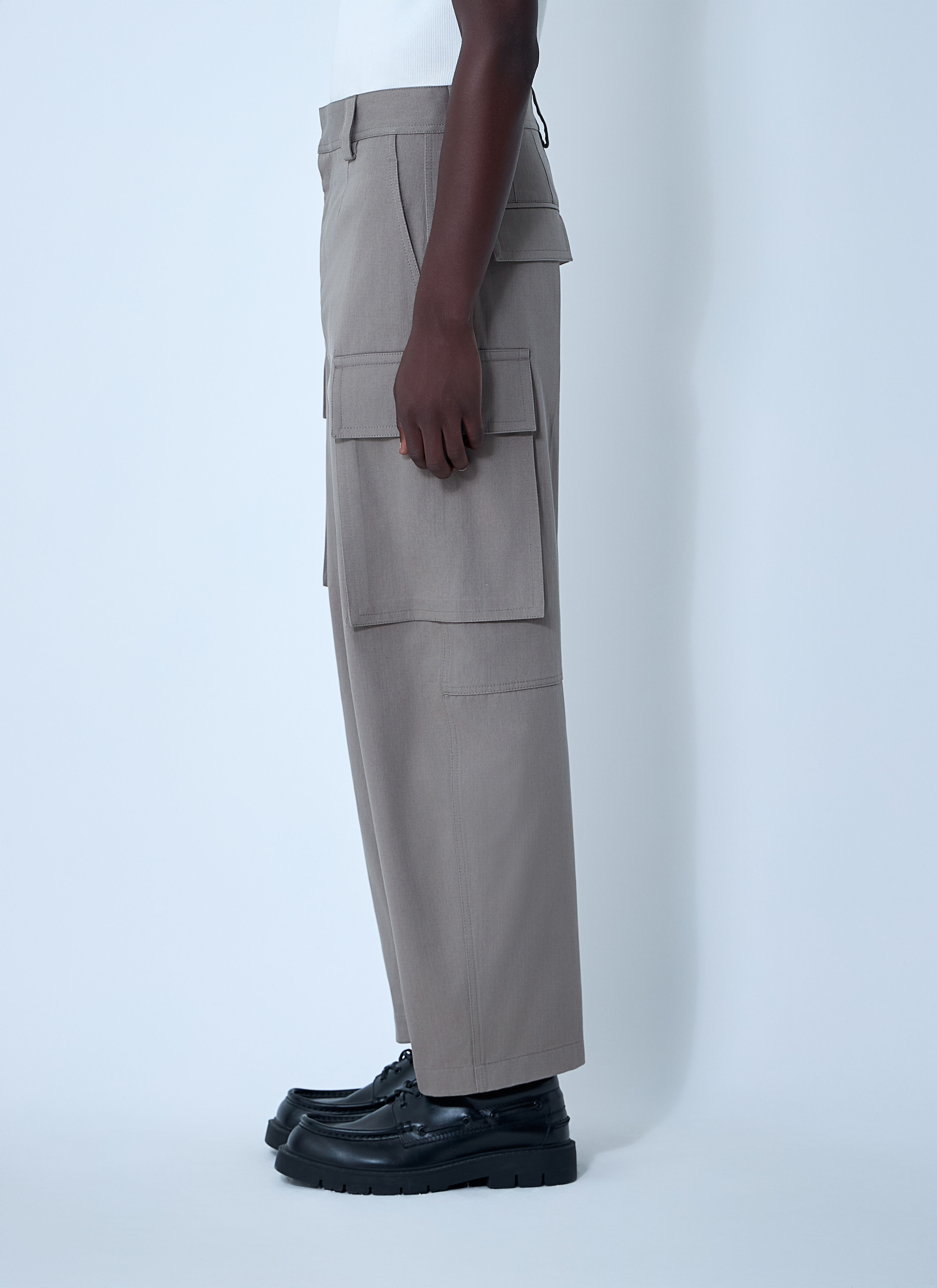Cotton Twill Cargo Pants - 3