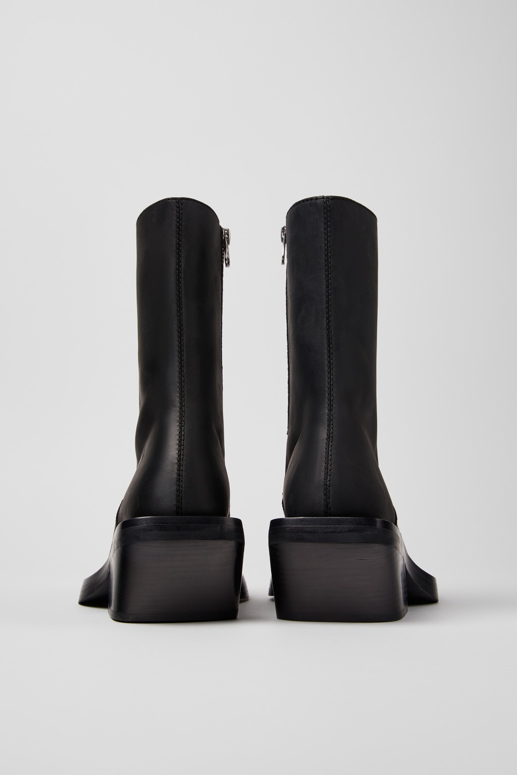 Black Nubuck Boots - 3