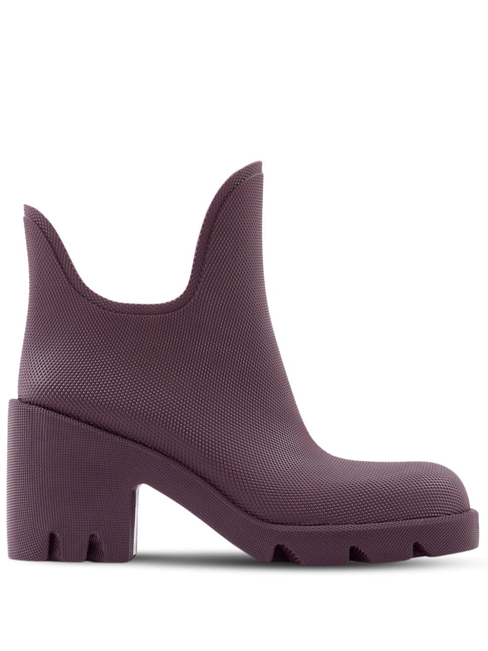 70mm round-toe slip-on boots - 1