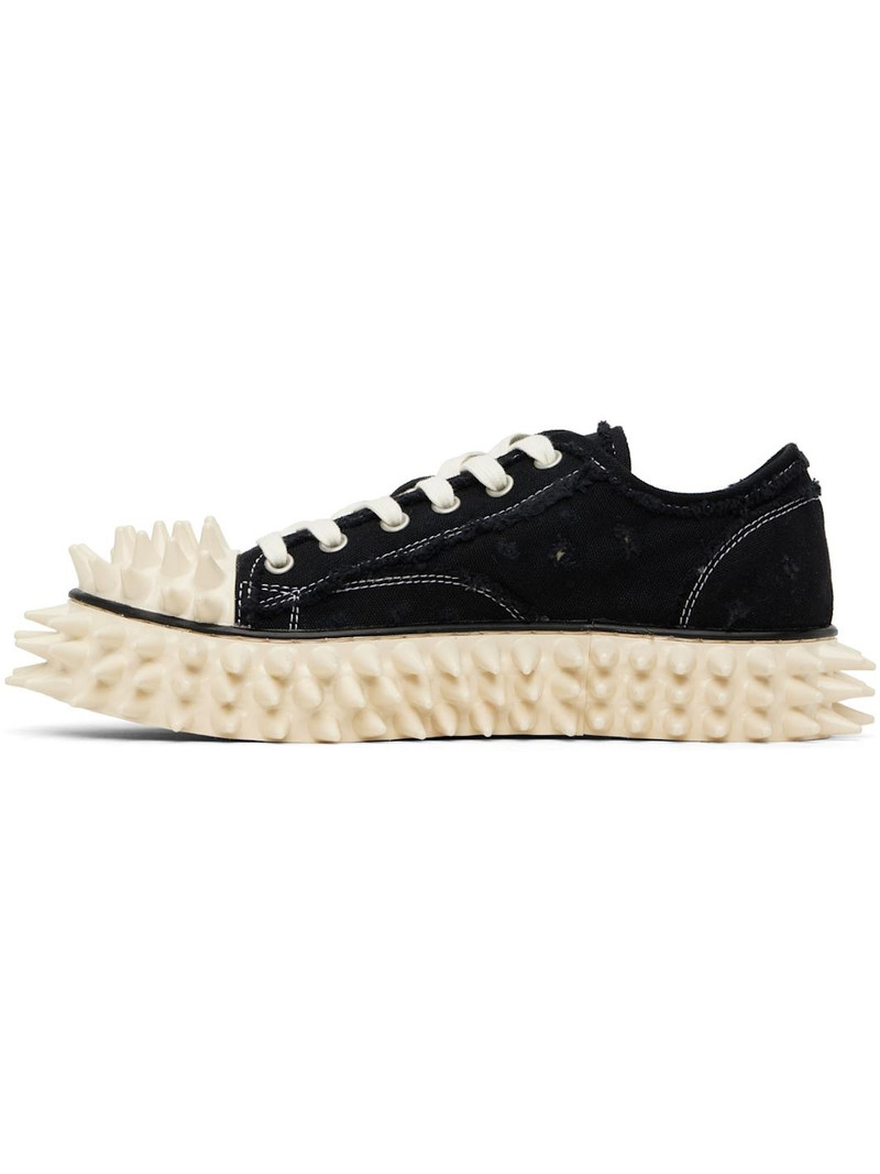 doublet Black Spiky Canvas Sneakers outlook