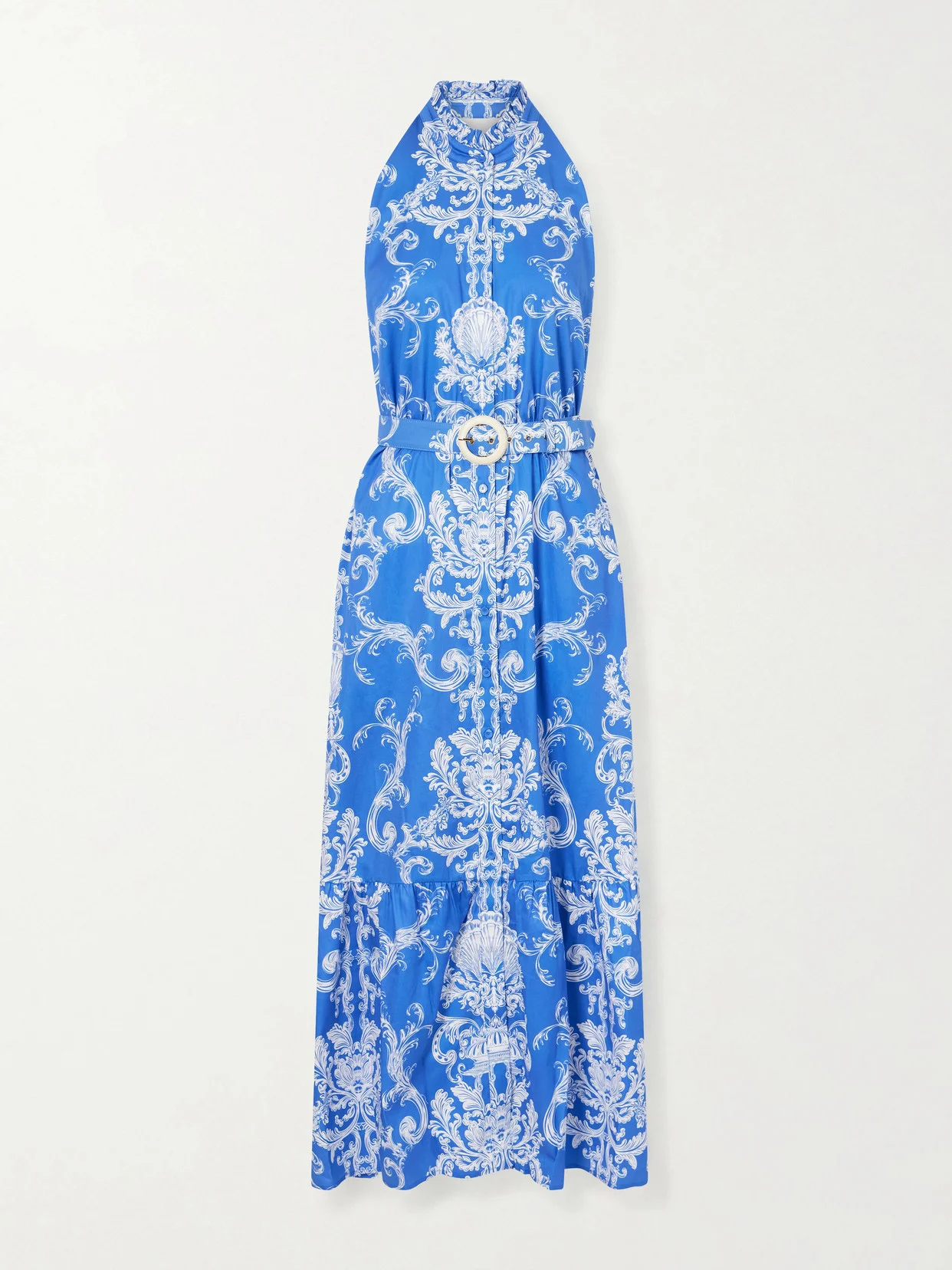 Biba Floral-printed Cotton Maxi Dress - 1
