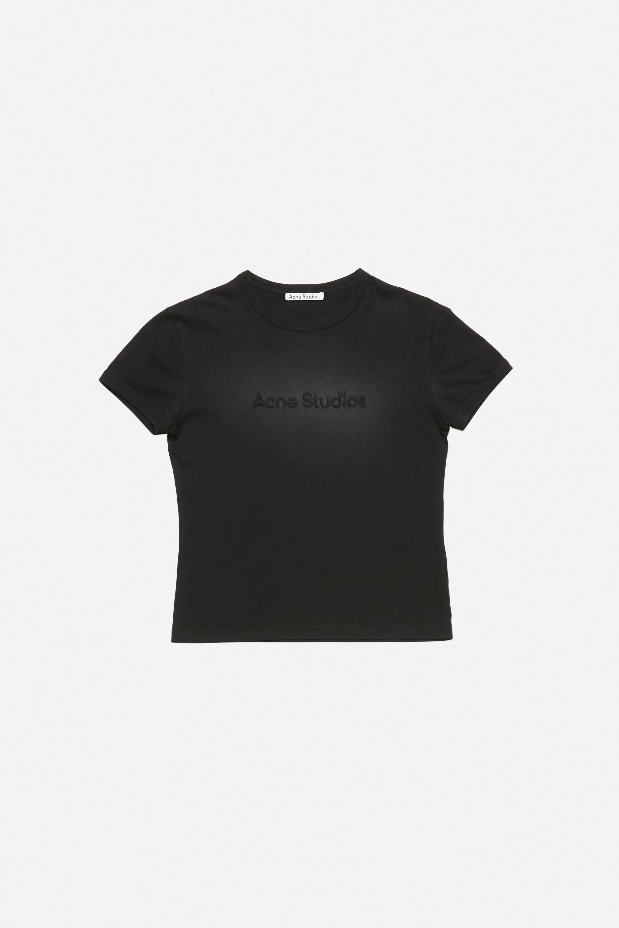 Logo t-shirt - fitted fit - Faded black - 1