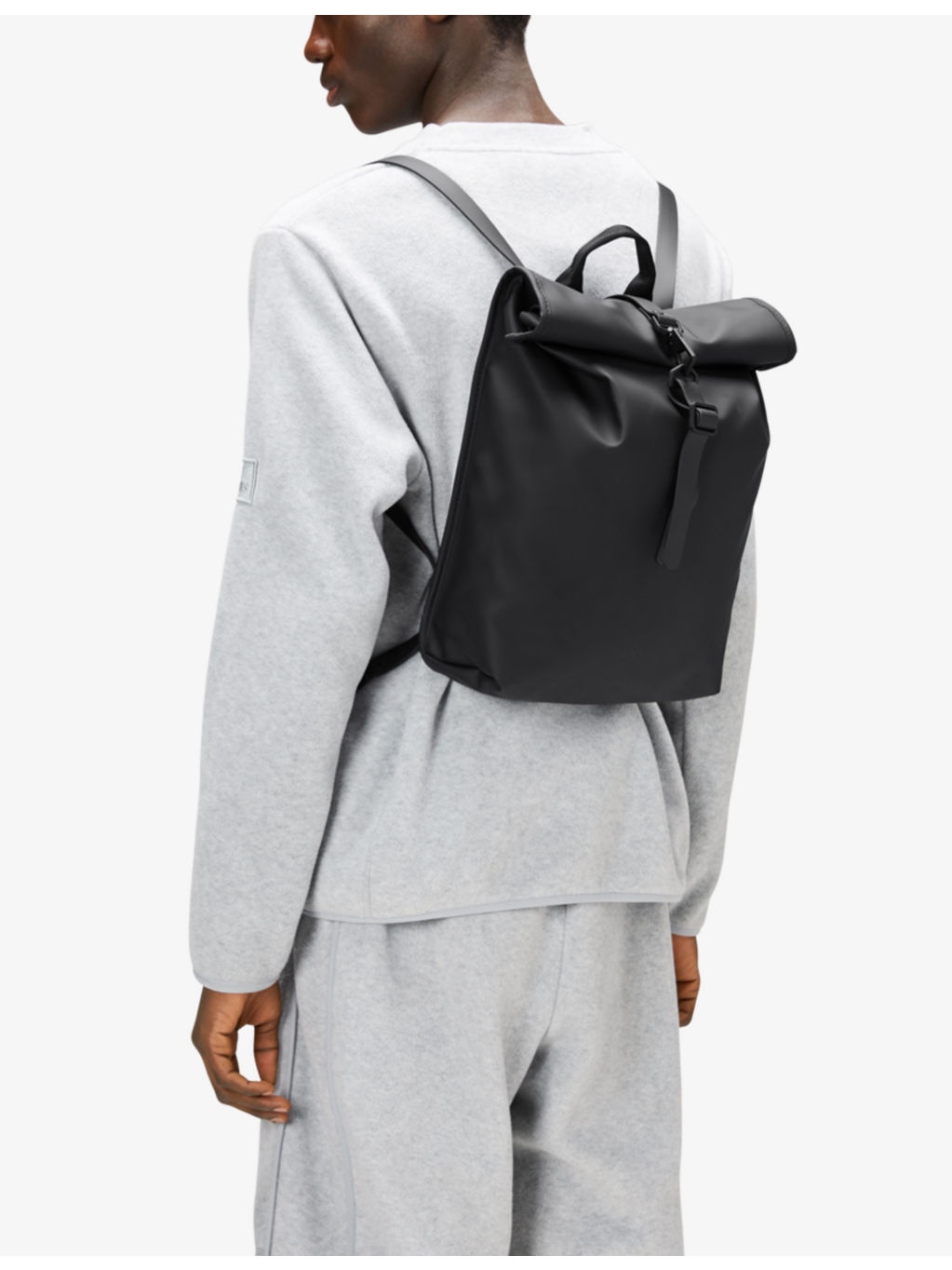 Roll-top mini waterproof shell backpack - 2