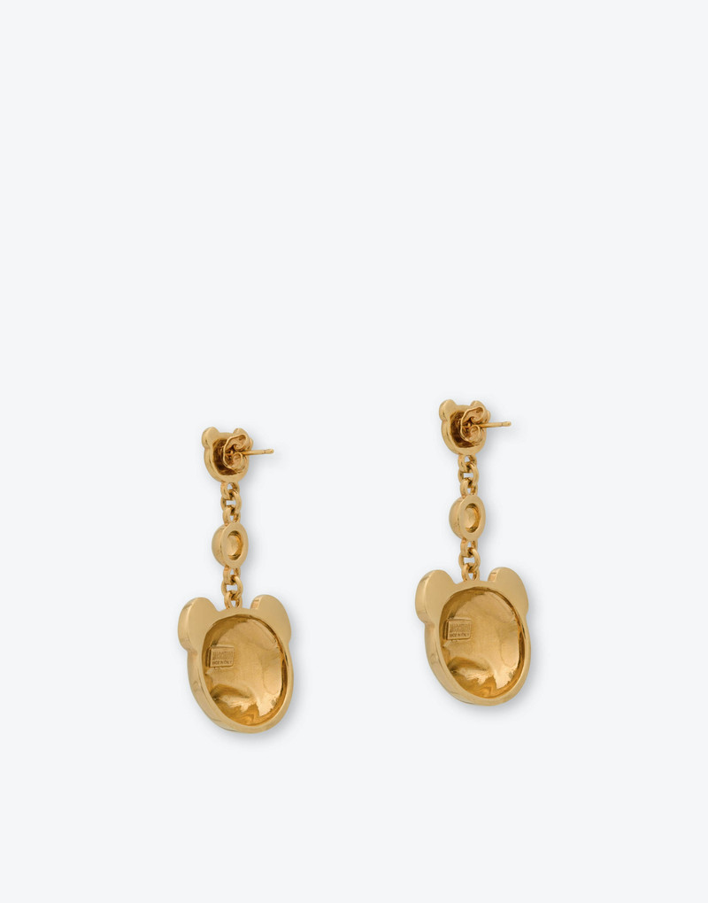 Moschino TEDDY BEAR DROP EARRINGS outlook
