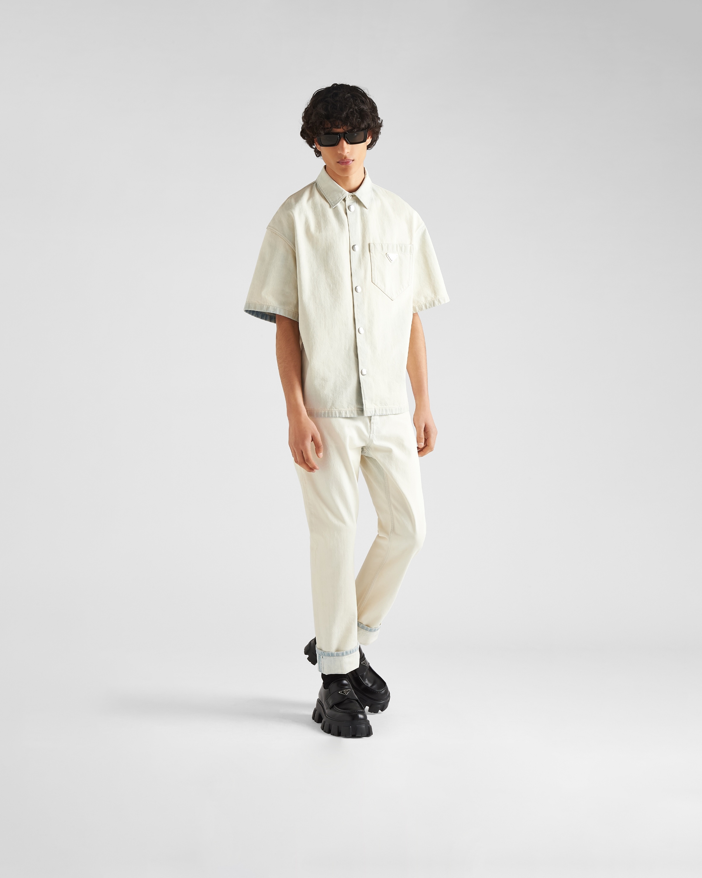 Five-pocket denim trousers - 2